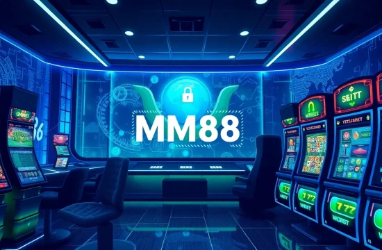 MM88 online gambling platform display featuring exciting games and advanced security.