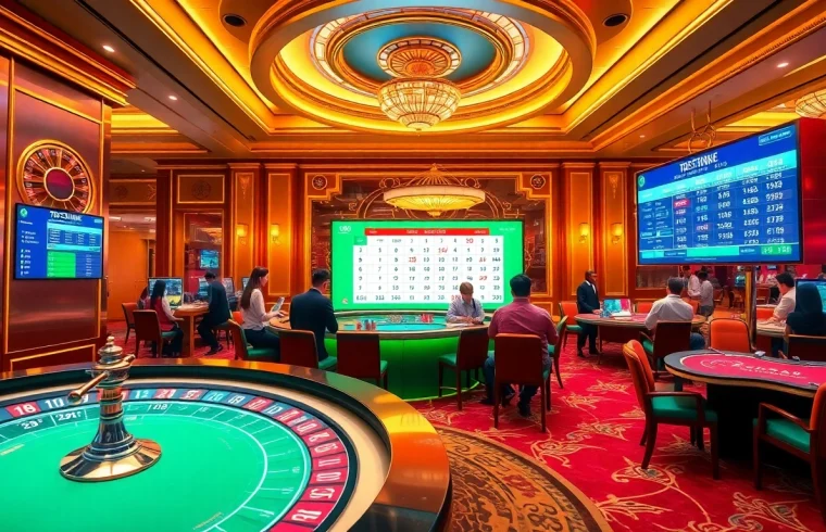 Watch the live Toto Macau draw results in an exciting casino environment with vibrant atmospheres.