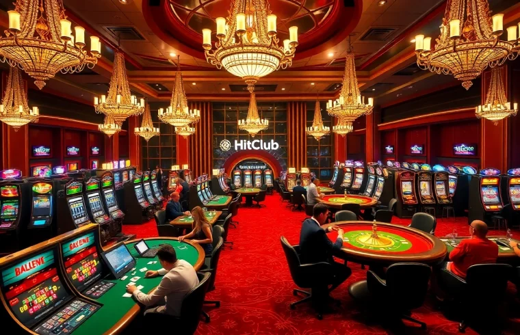 Experience the excitement of casino gaming at https://hitclub9.vip/ with vibrant table games and slot machines.