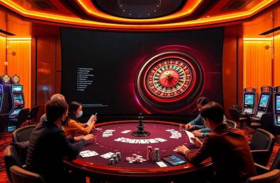 VM88 online casino engaging players with strategic poker deals and dynamic betting action