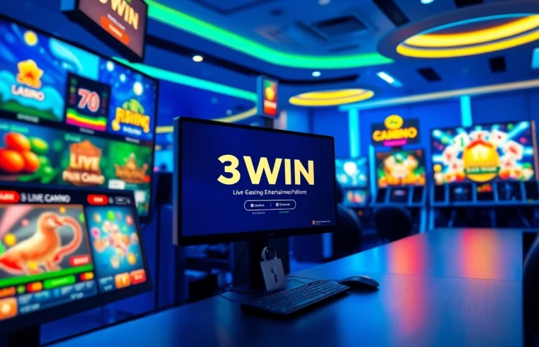 Explore the exciting gaming world of 3WIN with vibrant graphics and a user-friendly interface.