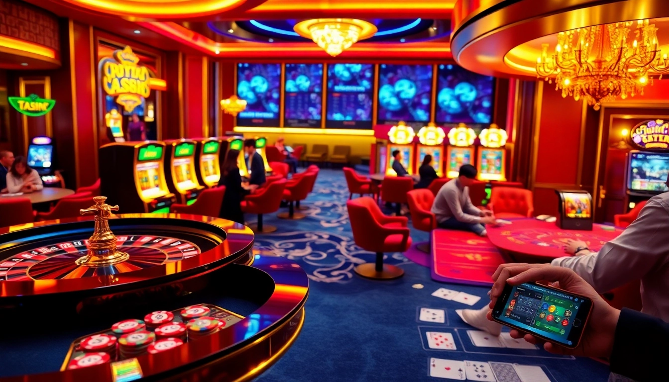 Experience thrilling gameplay with lương sơn tv while playing at an elegant casino table.