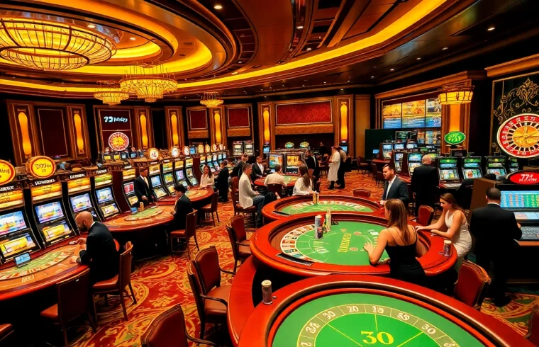 Excitement at the 79king club with players enjoying luxurious casino games